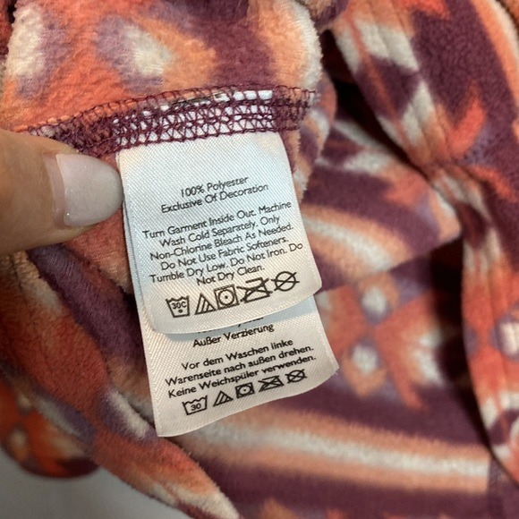 Eddie Bauer - Multicolor Patterned Sweater- half zip medium - Picture 5 of 8